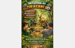 Initiation tir à l'arc 3D