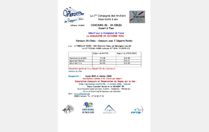 concours tir 3D theillay 2026
